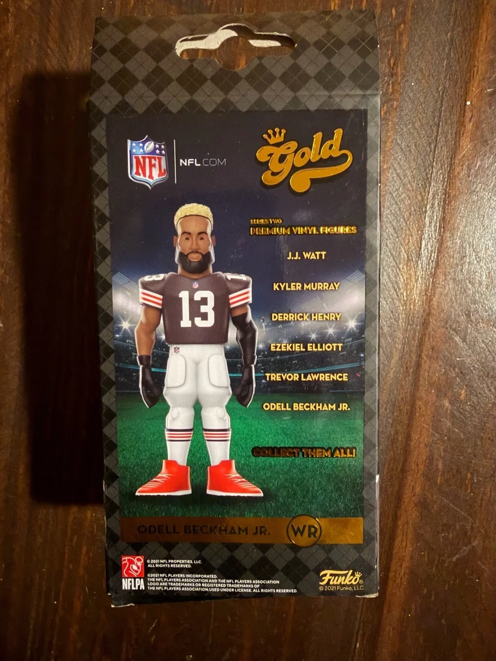Funko Gold Odell Beckham Jr. Vinyl Figure - 5”